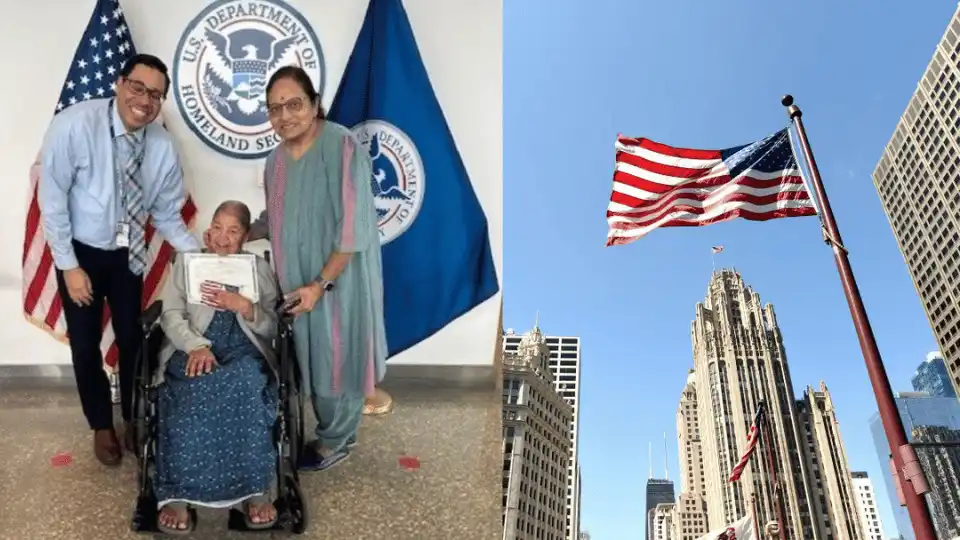 Indian Woman Gets US Citizenship at the Age of 99, Netizens Question American Dream